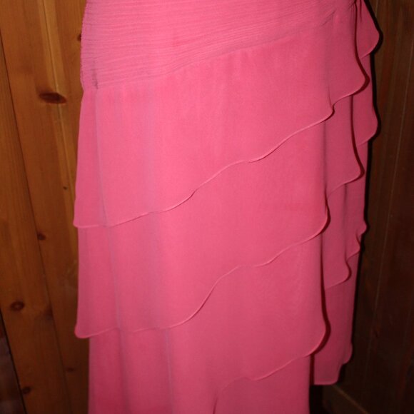 Jade by Jasmine Pastel Rouched Tiered Special Occaision Dress Sz 10 - Picture 4 of 10